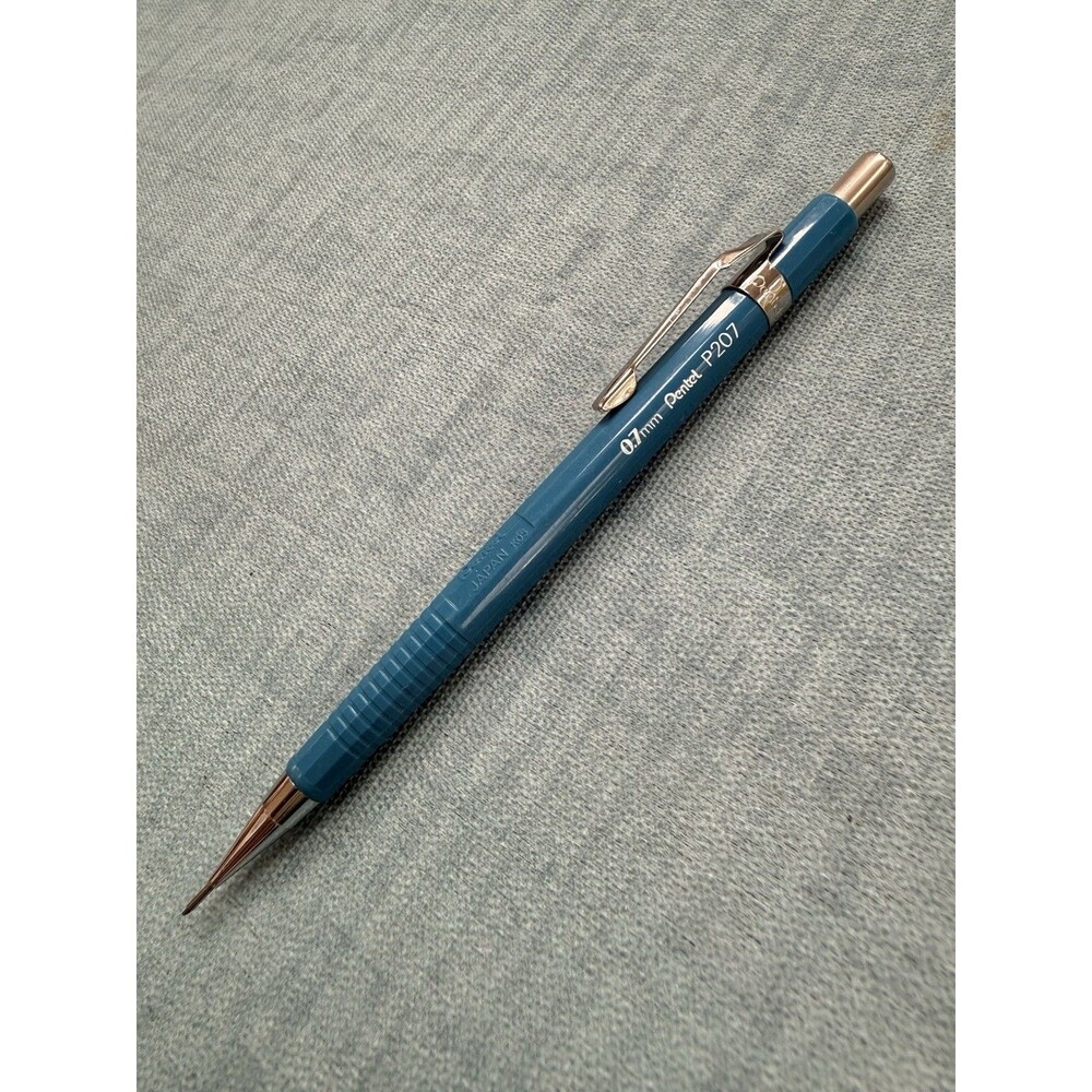 Pentel® Sharp Mechanical Drafting Pencil, 0.7 mm, Blue Barrel P207